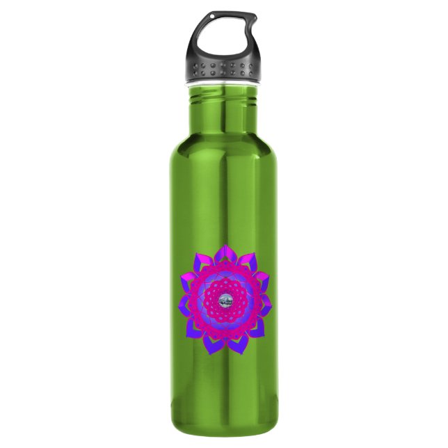 Unique Mystical Design 710 Ml Water Bottle (Front)
