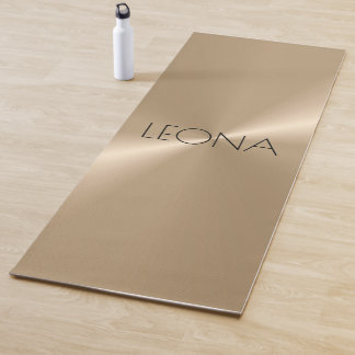 Unique Nacre Metallic Personalised Yoga Mat