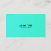 ★ Unique Neon Modern Custom Business Card ★