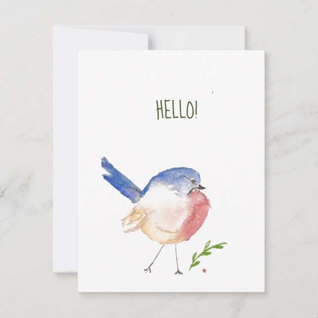 Unique notecard (Front)