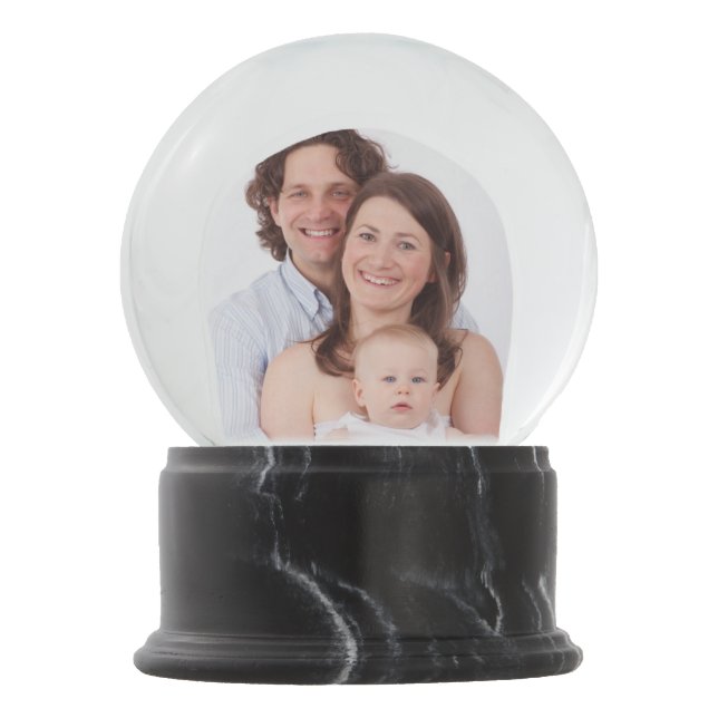 Unique One Of A Kind Personalised Custom Snow Globe (Front)