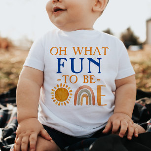 Unique One Watercolor Boho Baby T-Shirt