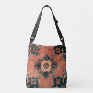 Unique Oriental Persian Carpet Rug Turkish Killim Crossbody Bag
