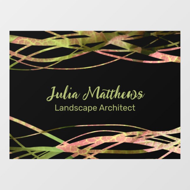 Unique Original Nature Leaf Landscape Designer (Sheet)