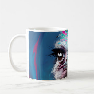 Unique Ostrich design Coffee Mug