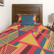 Unique Pan African Colourful Triangle Pattern
