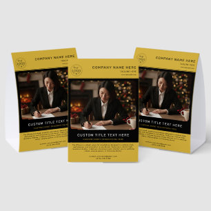 Unique Paper Table Tent for Product Promotions