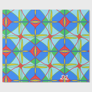 Unique Pattern Abstract Wrapping Paper