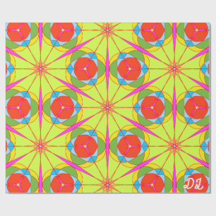 Unique Pattern Abstract  Wrapping Paper