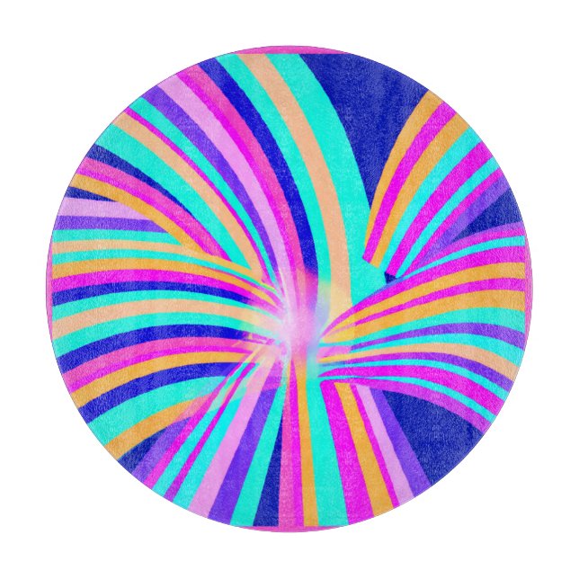 Unique Pattern Art Design Cutting Board (Front)
