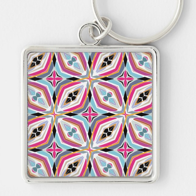 Unique Pattern Design Key Ring (Front)