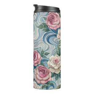 Unique Pattern Design  Thermal Tumbler