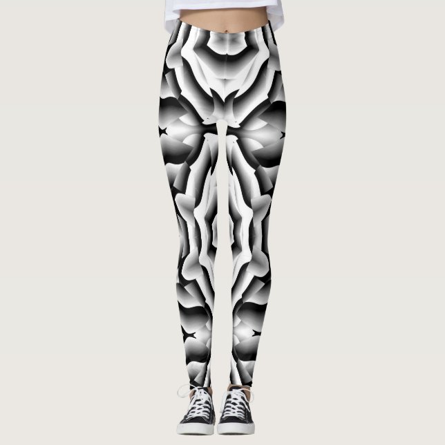 Unique pattern "Ratti_Creative_Arts" Leggings  (Front)