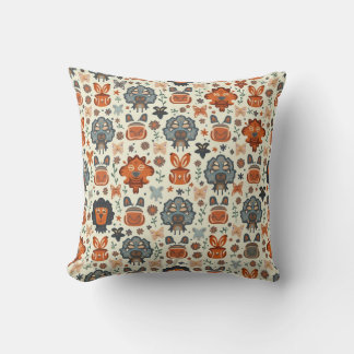 Unique Pattern Throw Pillow