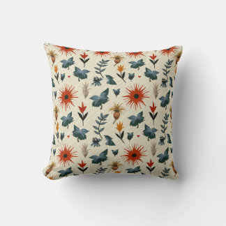Unique Pattern Throw Pillow