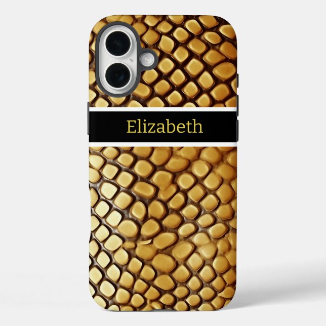 Unique patterns of a poisonous snake’s skin Case-Mate iPhone case (Back)