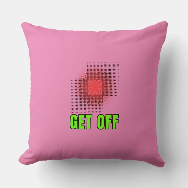 Unique Personalised Decorative Pillows on Zazzle (Front)