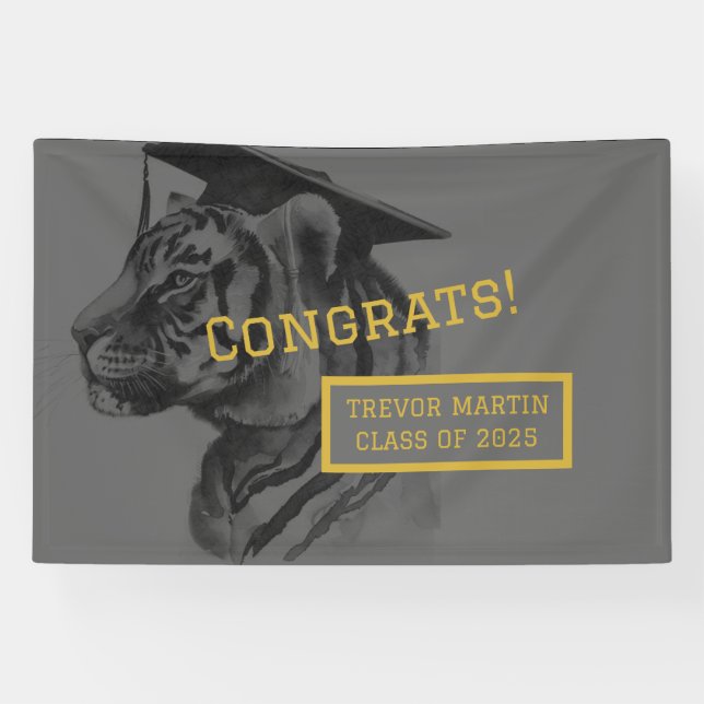 Unique Personalised Graduation Banner (Horizontal)
