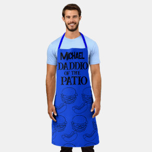 Unique Personalised Grilling Attire Dad Mens Apron