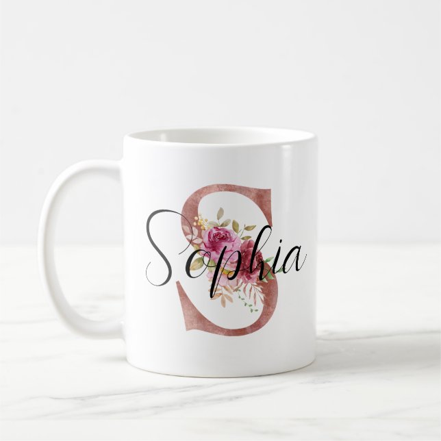 Unique Personalised Mug | Custom Text & Image (Left)