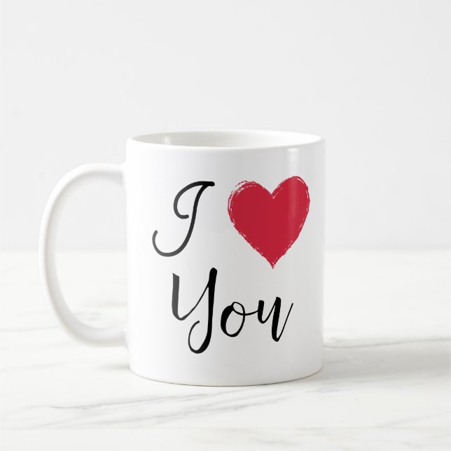 Unique Personalised Mug | Custom Text & Image (Left)