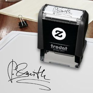 Unique Personalized Signature Self-inking Stamp