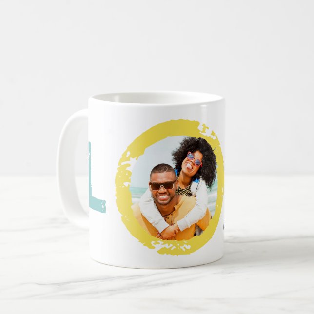 Unique Photo Template Love Coffee Mug (Front Left)