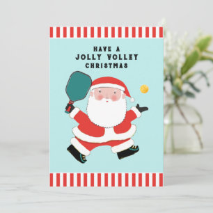 Unique Pickleball Christmas Holiday Cards