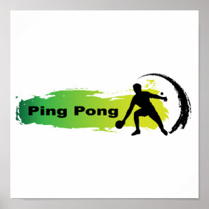 Unique Ping Pong Poster