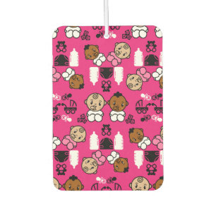 Unique Pink New Baby Gift  Car Air Freshener