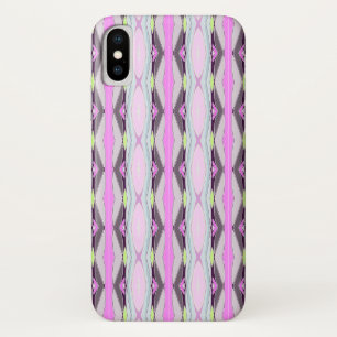 Unique Pink Pattern iPhone X Case