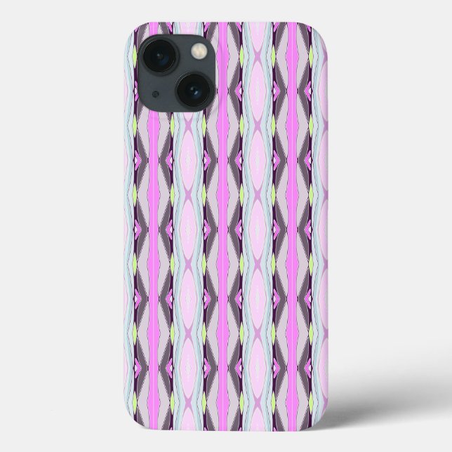 Unique Pink Pattern Case-Mate iPhone Case (Back)
