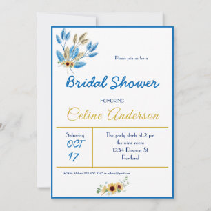 Unique Pre-Wedding Celebration Card