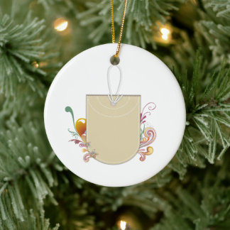 Unique Present for DIY Creators  Ceramic Ornament