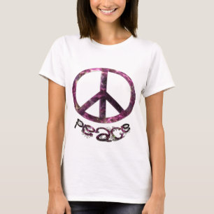 Unique Pretty Peace Sign T-Shirt