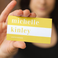 Unique professional trendy typography networking