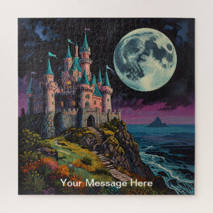 Unique psychedelic & fun personalised jigsaw puzzle