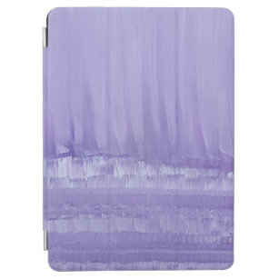 Unique Purple White Abstract  iPad Air Cover