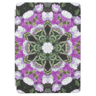 Unique Purple White Green Abstract  iPad Air Cover