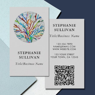 Unique QR Code Business Card
