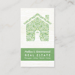 Unique Real Estate Business Card