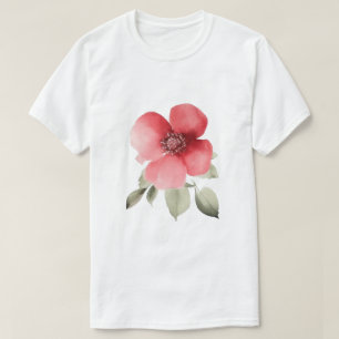 Unique red Design for flower Lovers T-Shirt