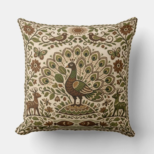 unique  retro pattern  oriental  motifs vintage  cushion (Front)