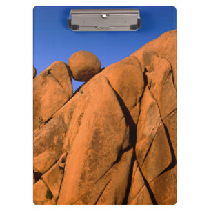Unique rock formation, California Clipboard