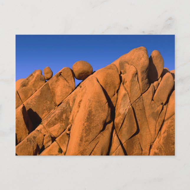 Unique rock formation, California Postcard (Front)