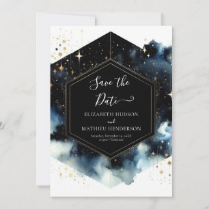 Unique Romantic Celestial Wedding Save The Date