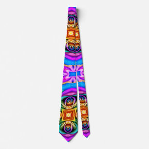 Unique Rose Pattern Tie