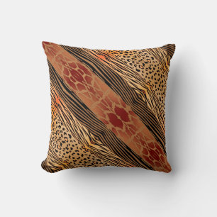  Unique Rustc Animal  Patchwork Zebra Stripe Pillo Cushion