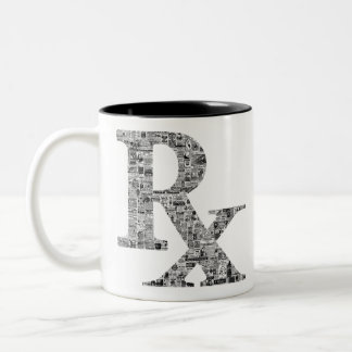 Unique Rx Pharmacy Apothecary Two-Tone Coffee Mug