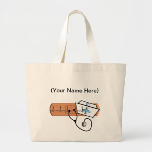 Unique School Nurse Gifts Large Tote Bag